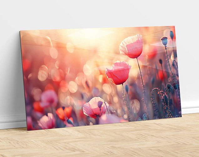 Moderne Kunstwerke als Wandbild – brillante Drucke auf Acrylglas für individuelle Raumgestaltung