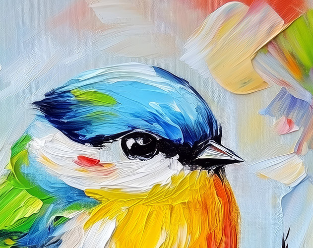 Moderne Leinwandbilder, Kunstdrucke digitaler Gemälde auf Leinwand, fertig zum Aufhängen.