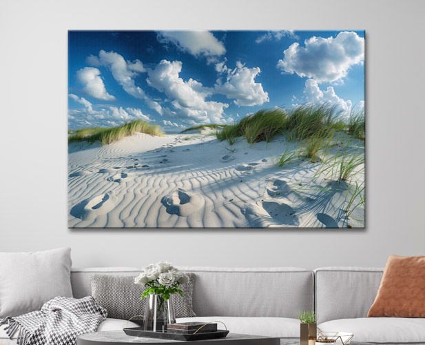 Moderne Leinwandbilder, Kunstdrucke digitaler Gemälde auf Leinwand, fertig zum Aufhängen.
