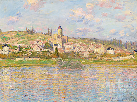 Claude Monet - Vétheuil - Alte Meister als Kunstdruck auf Leinwand, Acrylglas, Alu-Dibond oder als Poster