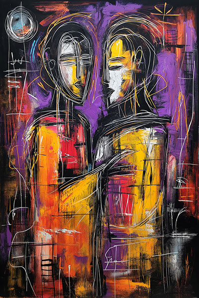 Berührung Martimer Kunstdruck auf Leinwand, Acrylglas oder als Poster