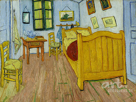 Vincent Van Gogh - Das Schlafzimmer - Alte Meister als Kunstdruck auf Leinwand, Acrylglas, Alu-Dibond oder als Poster